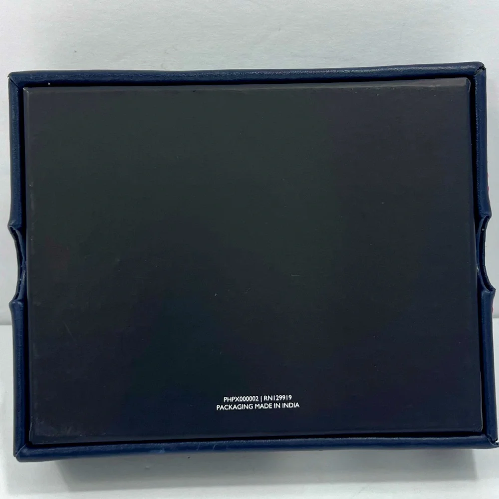 TOMMY HILFIGER 💯 MENS WALLET DOUBLE FOLD, BROWN, GENUINE LEATHER, RFID READY - Picture 13 of 14